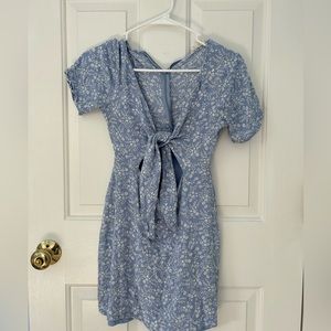 Blue LA Hearts mini dress